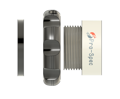 Pro-Spec Easy Cruz ECZ 007 throttle lock side view for Triumph Street Twin