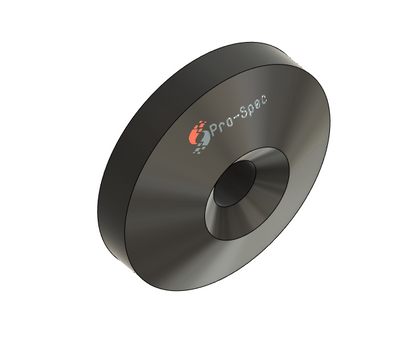 Pro-Spec ECZ 008 L left bar end weight front view for Royal Enfield Interceptor up to 2022