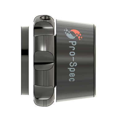 Pro-Spec ECZ 025 throttle lock side view for Benelli TRK and and TNT 600i