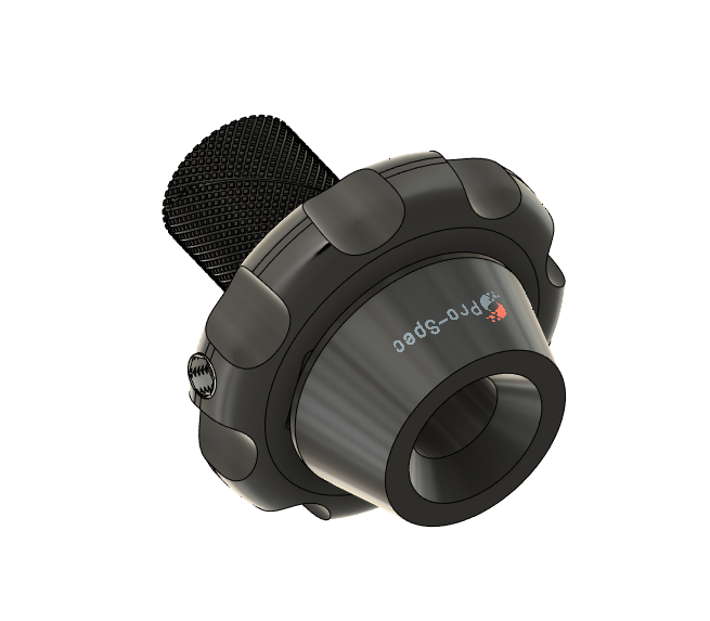 Pro-Spec Easy Cruz ECZ 027 universal plug-type throttle lock front view