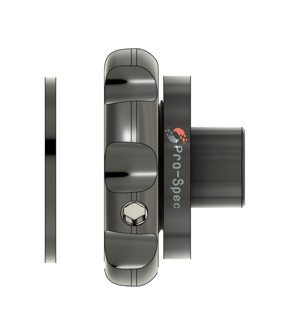 Pro-Spec Easy Cruz ECZ 031 throttle lock side view for Suzuki V-Strom 250
