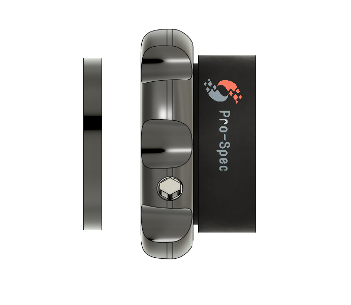Pro-Spec ECZ 033 Easy Cruz throttle lock side view for Triumph Trident 660