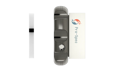 Angled detail view of Pro-Spec ECZ 005 Easy Cruz throttle lock for Triumph T100/T120