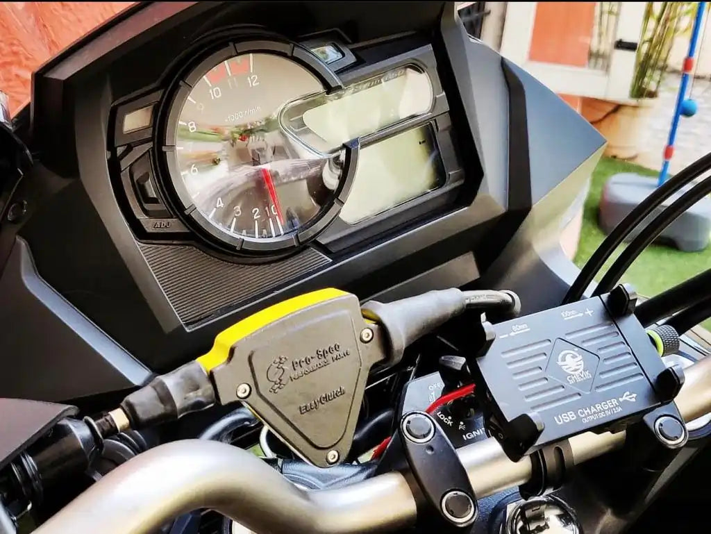 Easy Clutch EC 220 installed on Suzuki V-Strom 650