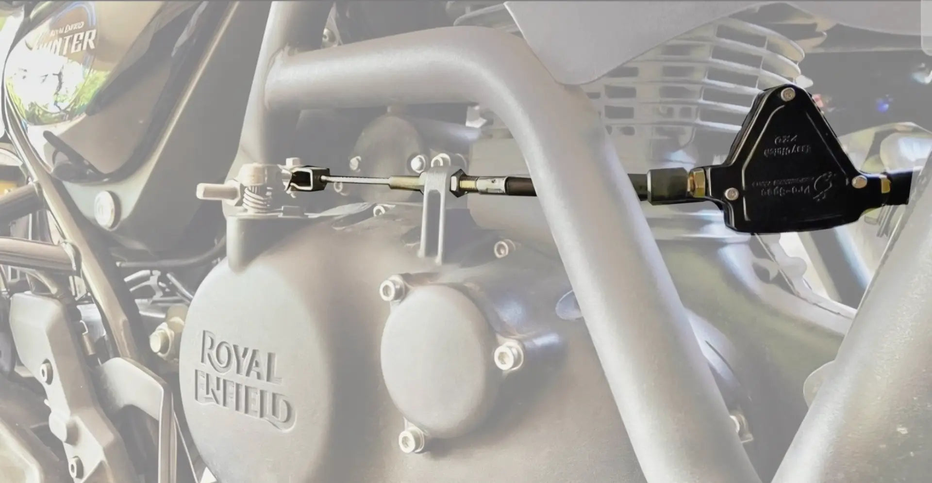 Easy Clutch EC 250 Pro-Plus installed on Royal Enfield Hunter 350 for smooth clutch