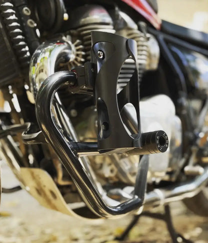 Easy Tag ET 470 BM bottle holder on Royal Enfield Interceptor 650