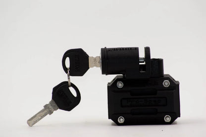 Pro-Spec Easy Tag ET 480 helmet lock with base mount side view