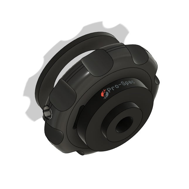 Pro-Spec Easy Cruz ECZ 003 throttle lock front view for Suzuki V-Strom 650