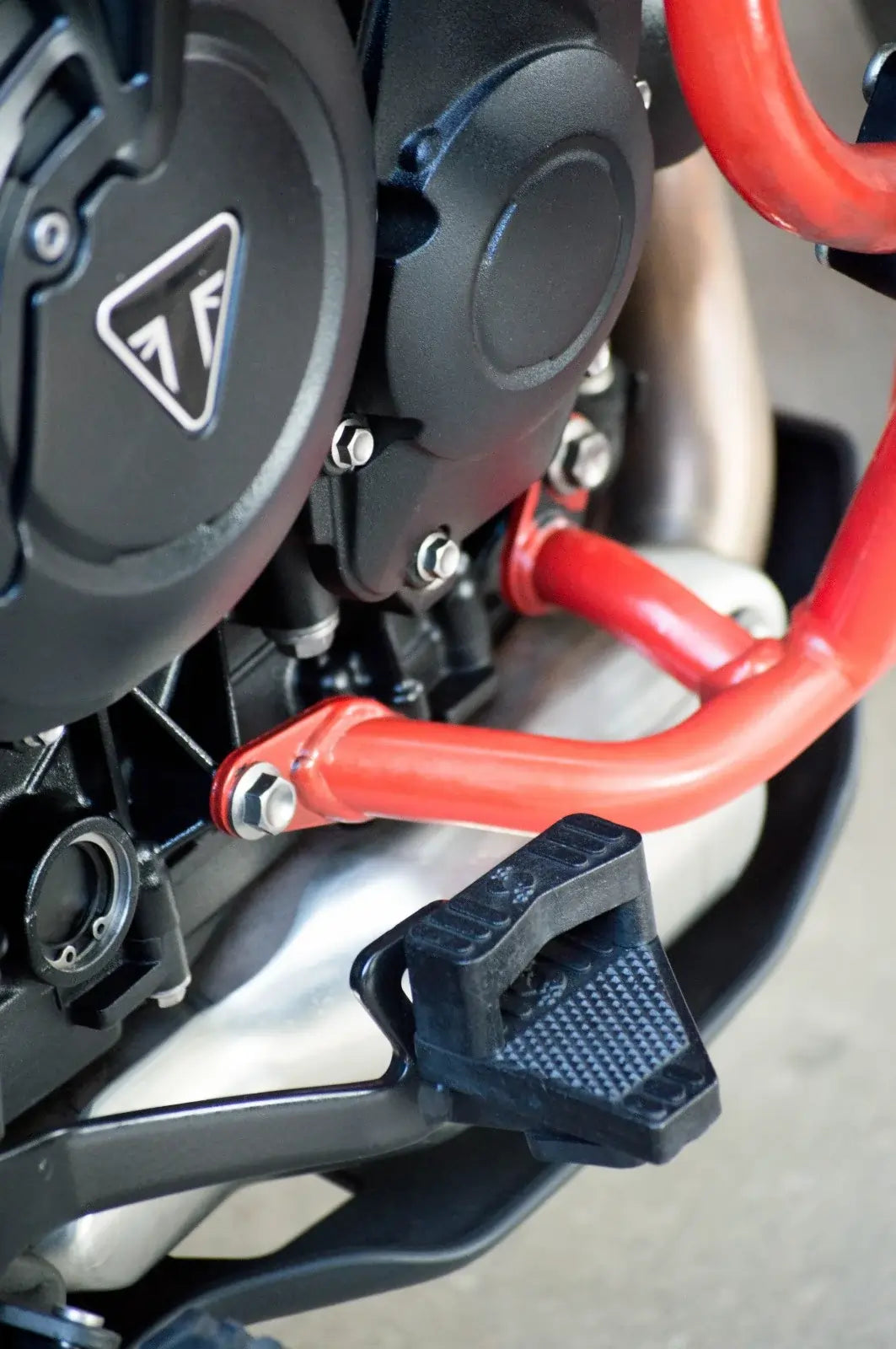 Prospec EB 500 Easy Brake Installed on Triumph Tiger 800