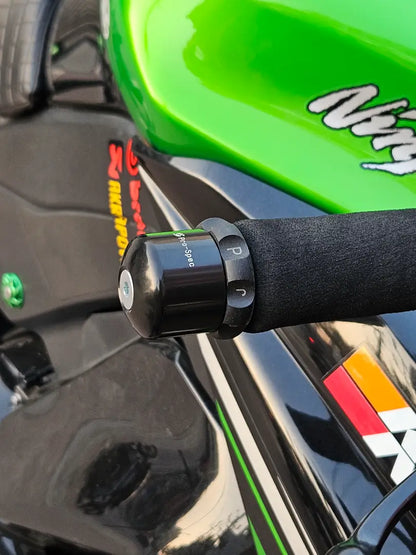 Pro-Spec ECZ 018 throttle lock installed on Kawasaki Ninja 1000